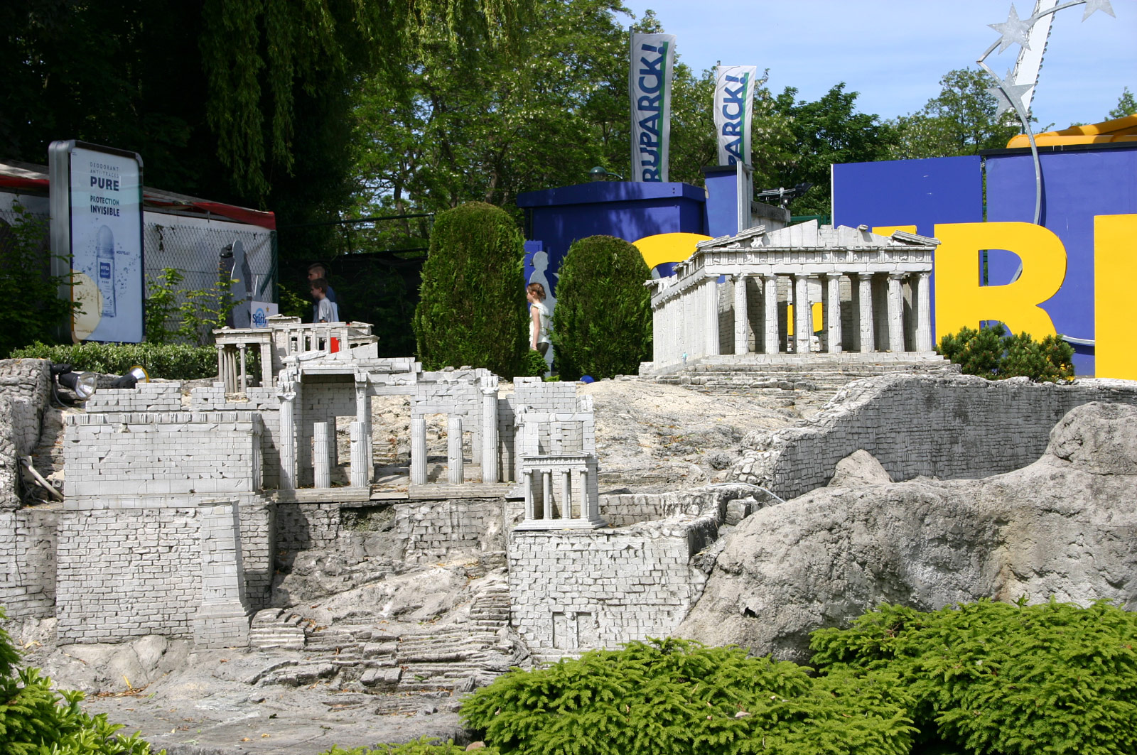 Acropolis, Athens, Greece (Mini-Europe park, Brussels)